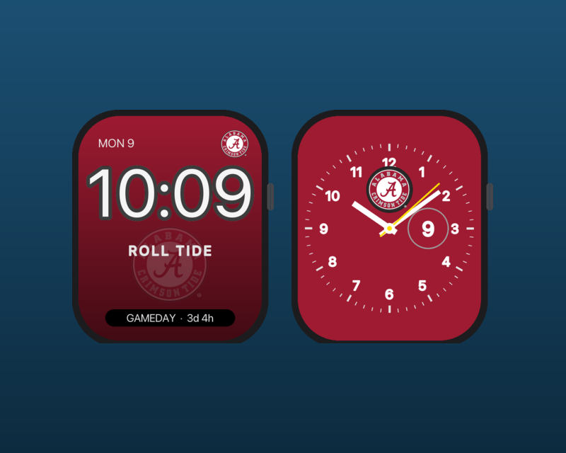 CollegeWatch licensed collegiate faces on Apple Watch